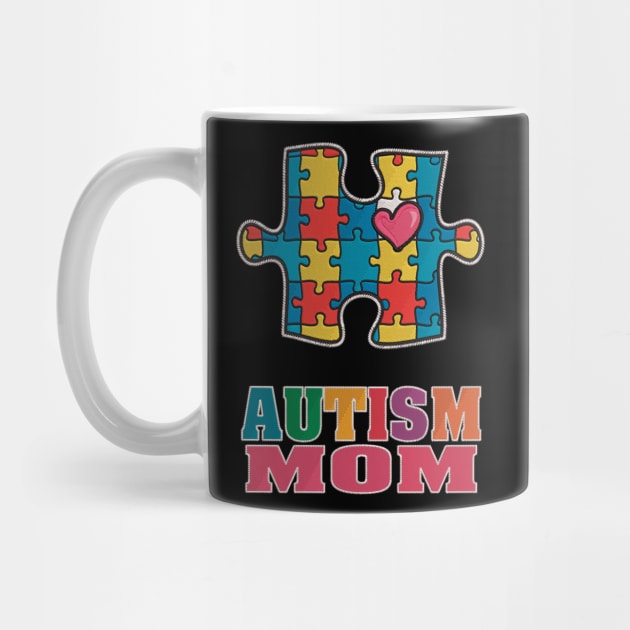 Autism Mom by Velvet Love Design 